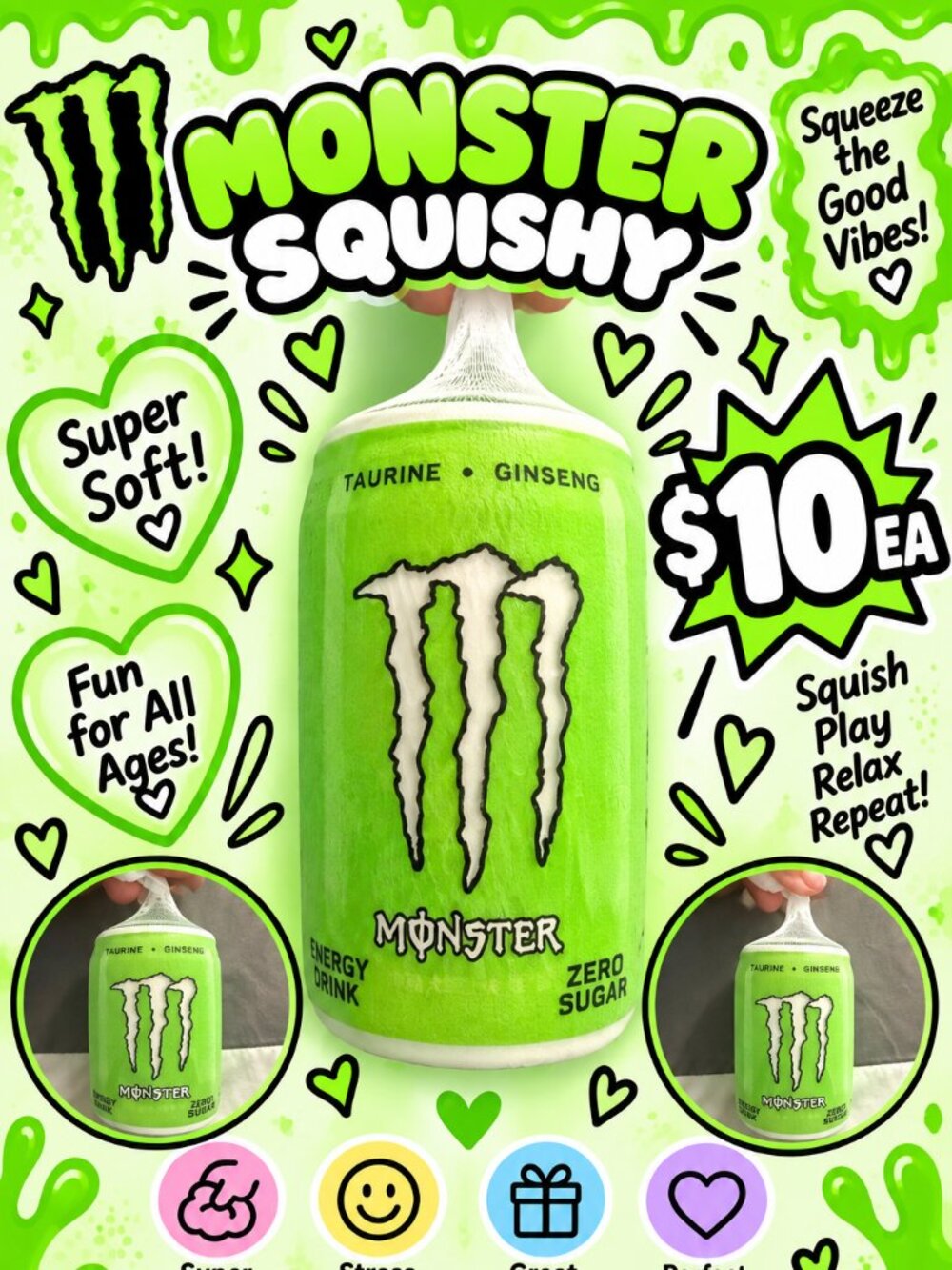 Energy Drink Squishy
